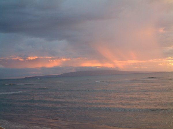 Maui sunset  Halama Street